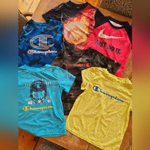 Champion, Nike, Athletic, Carhartt Kids Graphic T-Shirt - Sizes 4,5,6